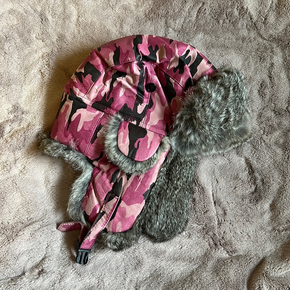 Crow Cap Women’s Rabbit Aviator Hat